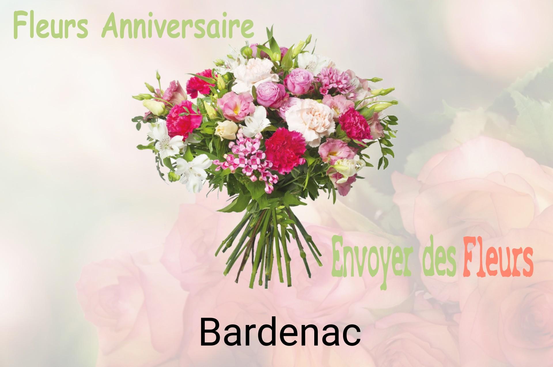 Bouquet de fleurs d’anniversaire livré à Bardenac